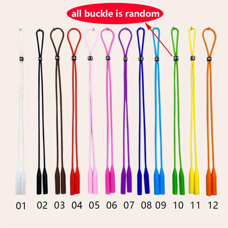 12 قطعة/24 قطعة نظارات رياضية  - مراجعة Sunglass Retainer Cord وسعره