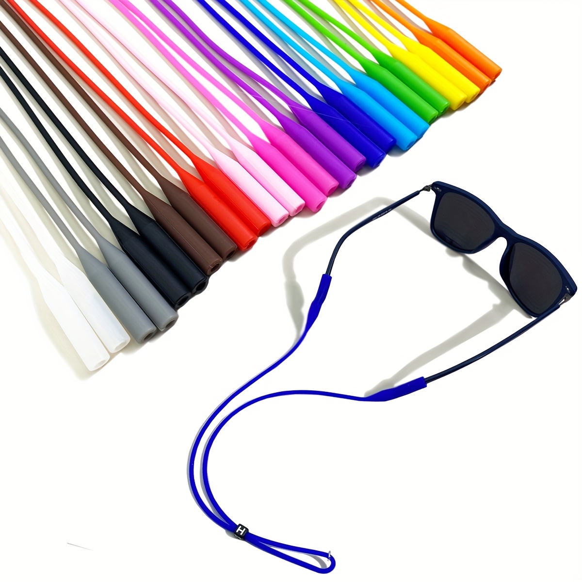 12 قطعة/24 قطعة نظارات رياضية  - مراجعة Sunglass Retainer Cord وسعره