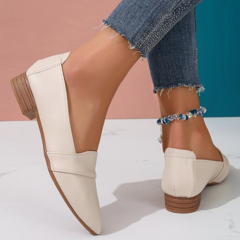 أحذية نسائية مسطحة سهلة الارتد - مراجعة Casual Sandal Leather وسعره