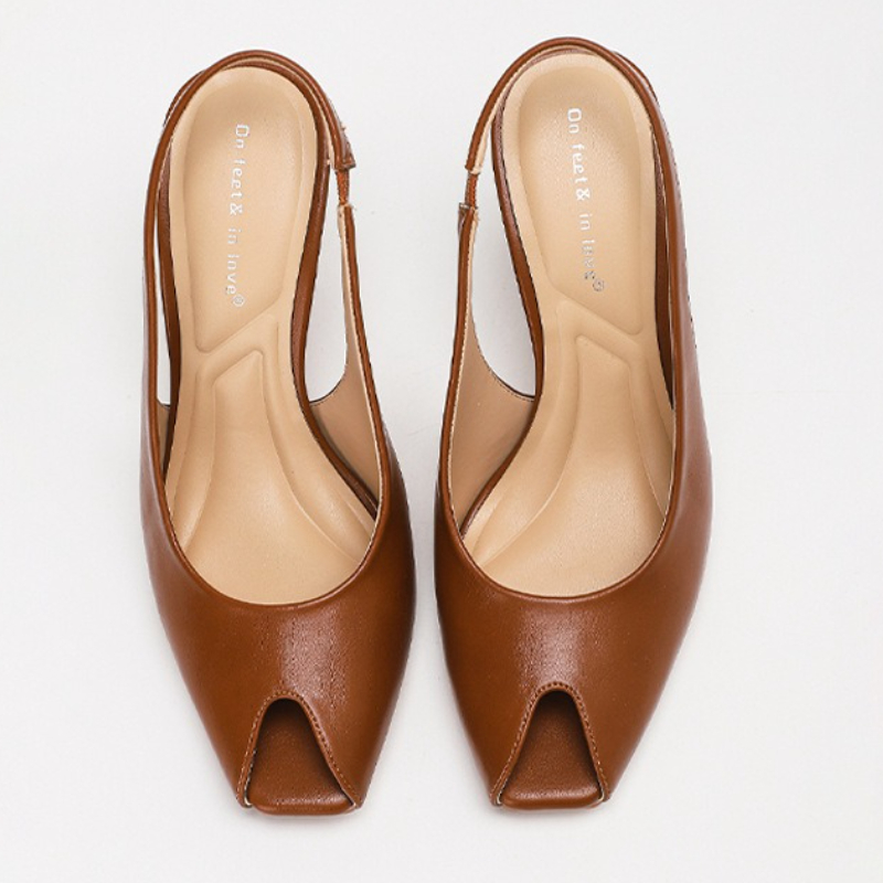 مثير Slingback عالية الكعب الن - مراجعة Casual Sandal Leather وسعره