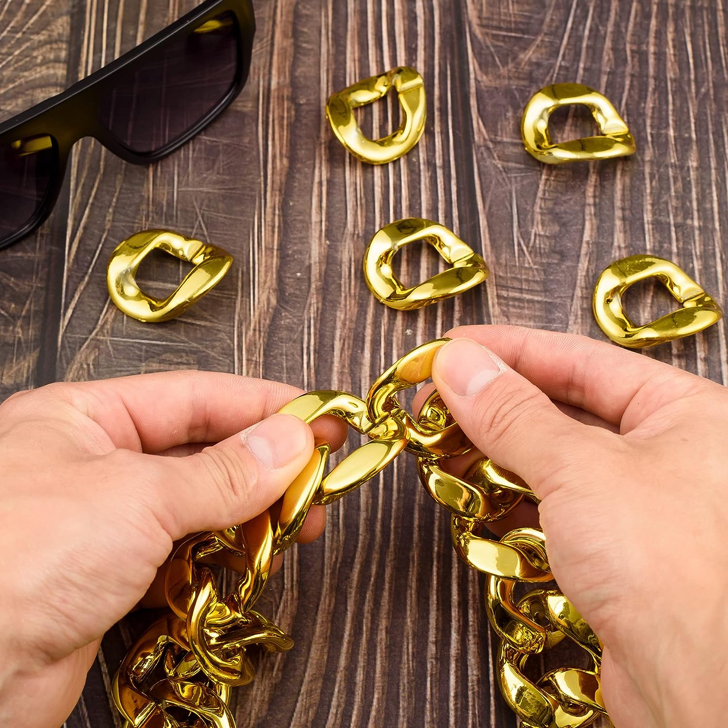 PESENAR 80s 90 السفينة هوب حلي - مراجعة Sunglass Retainer Cord وسعره